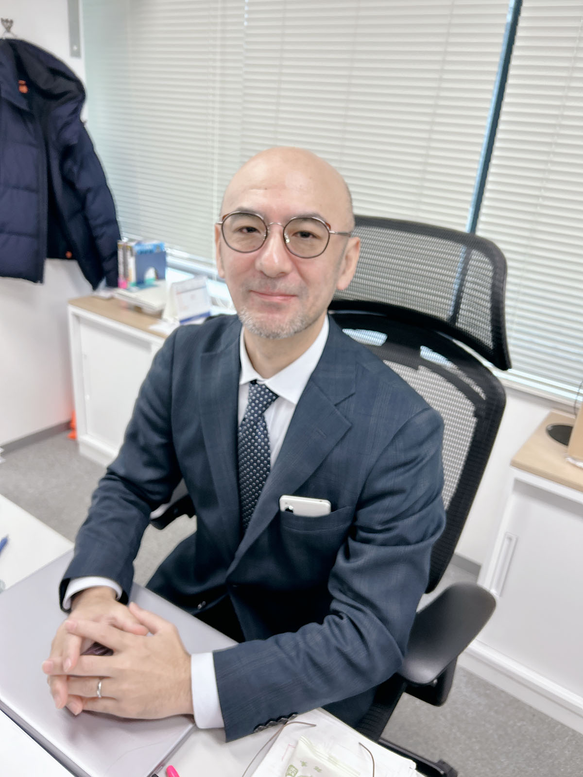 代表取締役 篠内 瑞生 お写真